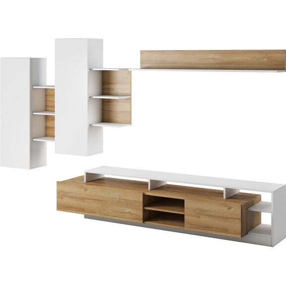 Σύνθεση 36144-alv Grandson+ Λευκό 2,60x171,5x30-40cm