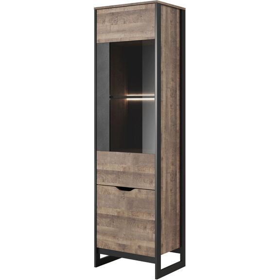 Βιτρίνα Arden: Sand Gragne+matera 56,2x194,4x39,6cm