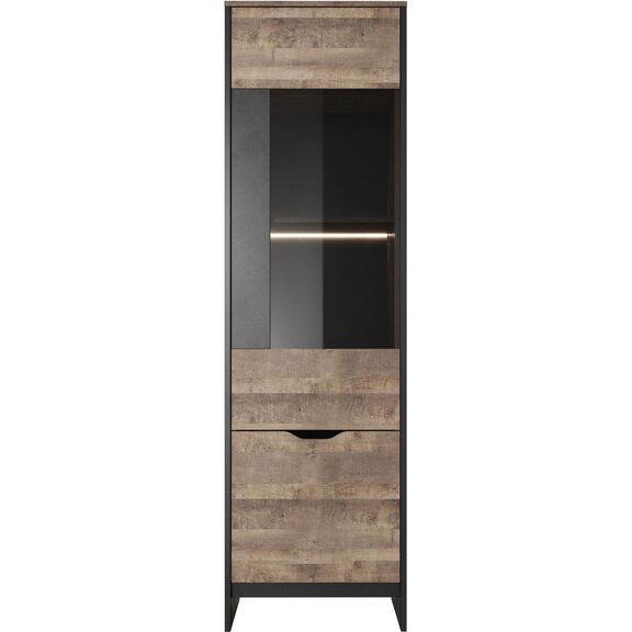 Βιτρίνα Arden: Sand Gragne+matera 56,2x194,4x39,6cm