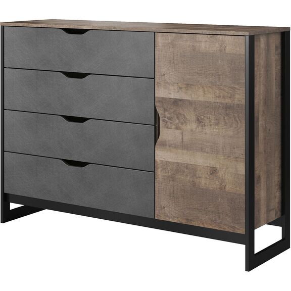 Μπουφές Arden: Sand Gragne+matera 137.5x99.2x39.6cm