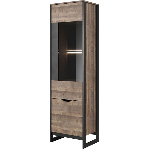 Βιτρίνα Arden: Sand Gragne+matera 56,2x194,4x39,6cm