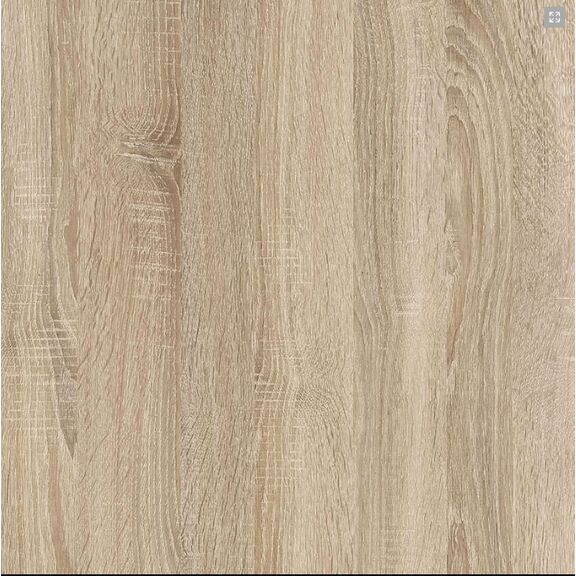 Τραπεζάκι Raylie-2 Φυσικό+λευκό Μ110xυ41xπ75cm
