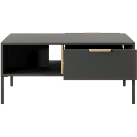 Τραπεζάκι Lars Ανθρακί 97x45x60cm