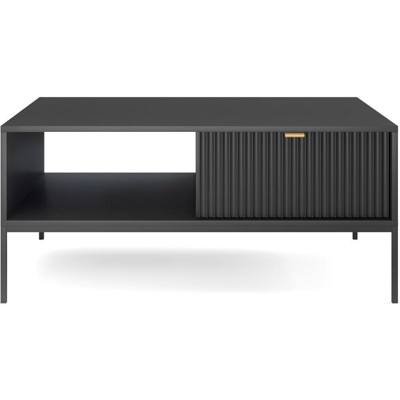 Τραπεζάκι Nova Ανθρακί 104x68x46cm