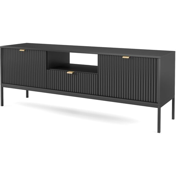 Έπιπλο Τηλεόρασης Nova Ανθρακί 154x39x56cm