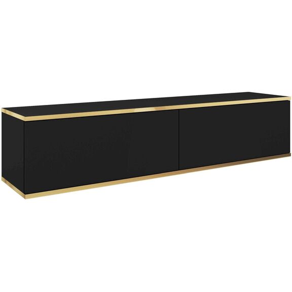 Κρεμαστό Έπιπλο Τηλεόρασης oro Ανθρακί 135x30x32cm