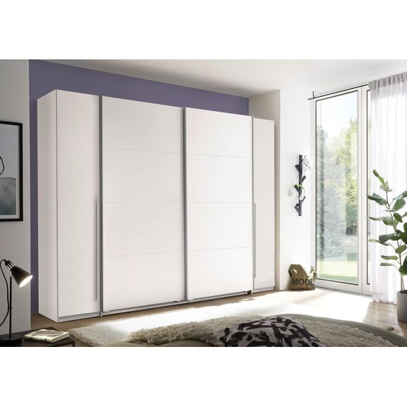 Ντουλάπα Prato 270x210x60cm Λευκό