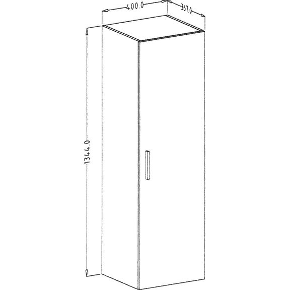 Σύνθεση Talina_ec_1 Λευκό+kingstone oak 240x175x48cm