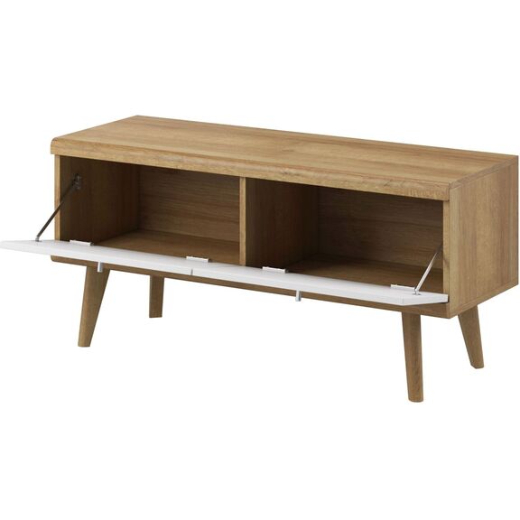 Έπιπλο Τηλεόρασης 02103-pr-stv Λευκό+riviera   107x50x40cm