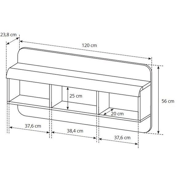 Σύνθεση 36134-ln Φυσικό 300x194x37-54cm