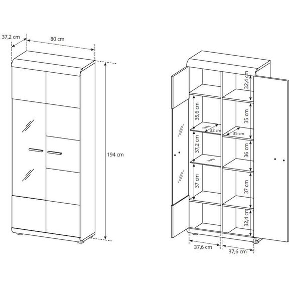 Σύνθεση 36134-ln Φυσικό 300x194x37-54cm