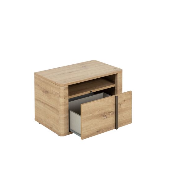 Confidence Κομοδίνο 57x37x39εκ. Artisan oak