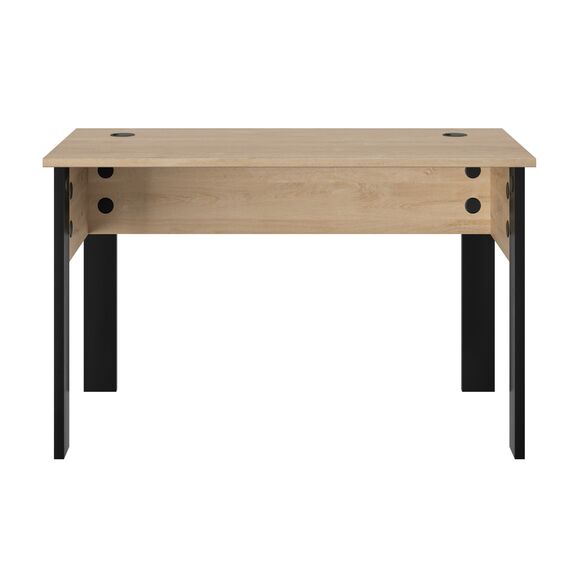 Faro Γραφείο 136x80x74εκ. Blond oak / Μαύρο