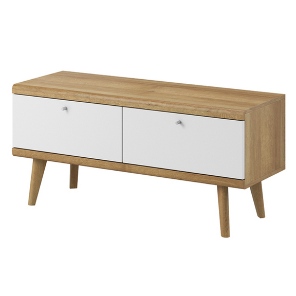Έπιπλο Τηλεόρασης 02103-pr-stv Λευκό+riviera   107x50x40cm