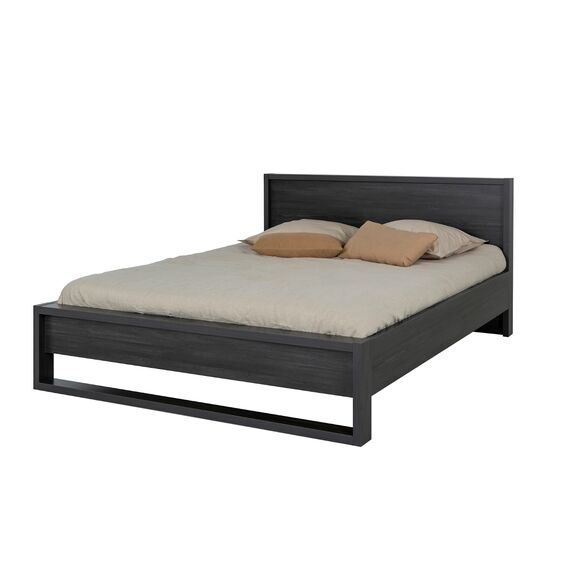 Alana Κρεβάτι Διπλό 168x215x94εκ. ( για Στρώμα 160x200εκ. )  Black Thread