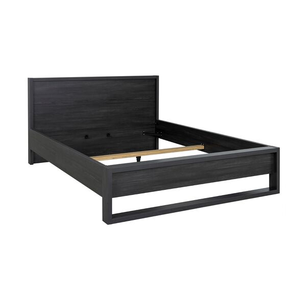 Alana Κρεβάτι Διπλό 168x215x94εκ. ( για Στρώμα 160x200εκ. )  Black Thread