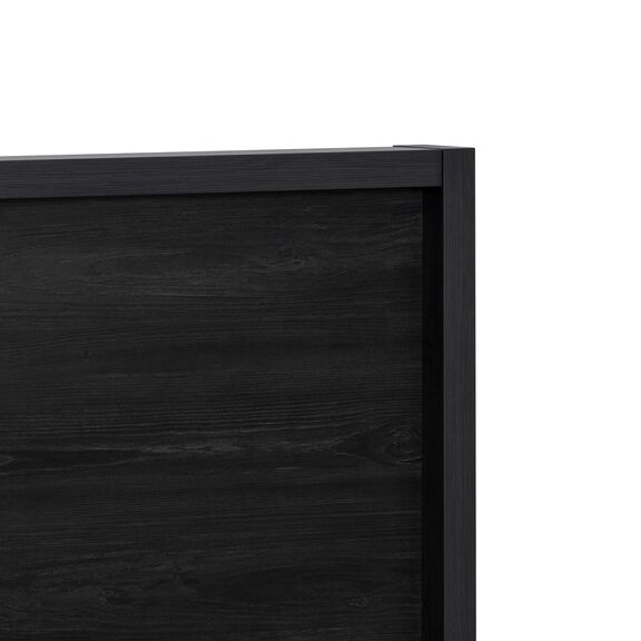 Alana Κρεβάτι Διπλό 148x215x94εκ. ( για Στρώμα 140x190εκ. )  Black Thread