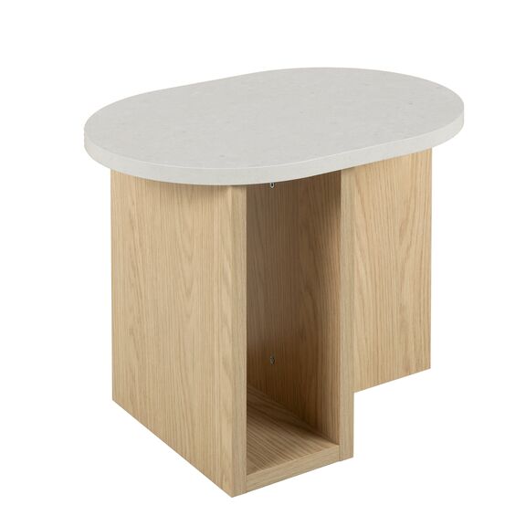 Auriol Κομοδίνο 55x40x45εκ. Rookwood oak / Mineral Gravity