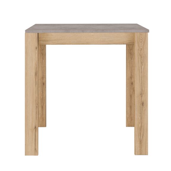 Exit Τραπέζι Ψηλό Επεκτεινόμενο 91(131)x80x95εκ. Helvezia Oak/beton