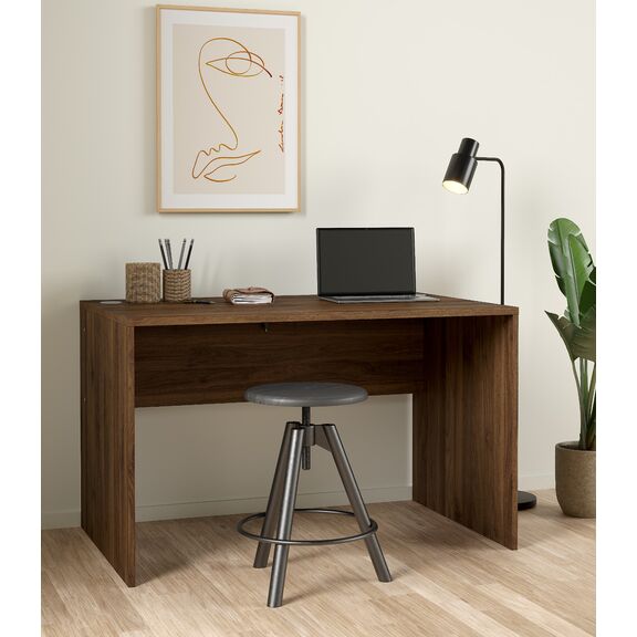 Function Plus Γραφείο 120x75x74,4εκ. Καρυδί