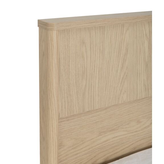 Galys Κρεβάτι Διπλό 174x204x103εκ. ( για Στρώμα 160x200εκ. ) Rookwood oak