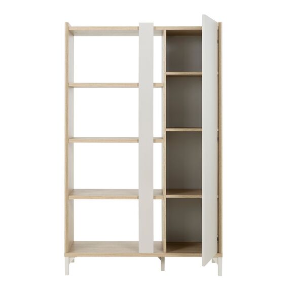Lenk Βιβλιοθήκη με μια Πόρτα 100x36x161εκ. Natural oak - Grege