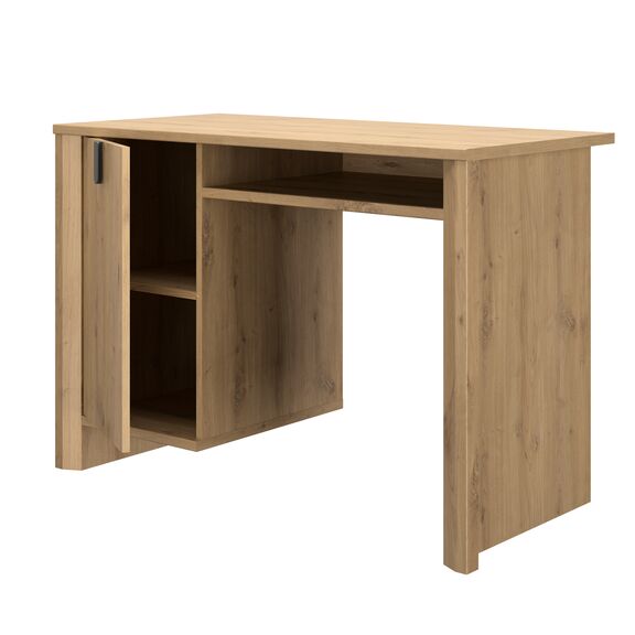 Lugano Γραφείο με 1 Πόρτα 110x56x77εκ. Artisan oak