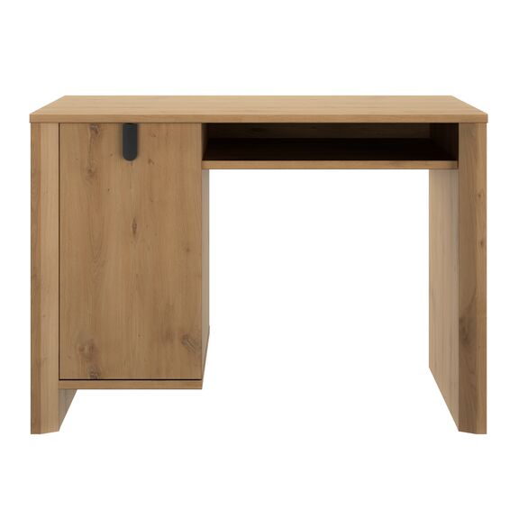 Lugano Γραφείο με 1 Πόρτα 110x56x77εκ. Artisan oak