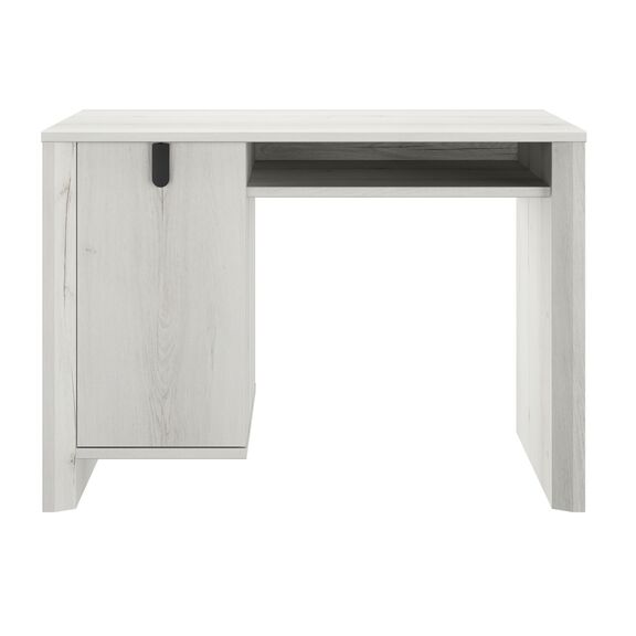 Lugano Γραφείο με 1 Πόρτα 110x56x77εκ. Whitewashed oak