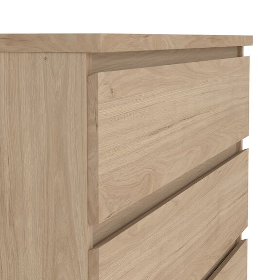 Naia Συρταριέρα με 5 Συρταριέρα 77x50x111,3εκ. Jackson Hickory