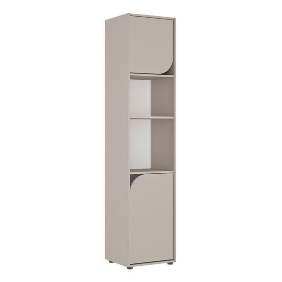 Ritmo Βιβλιοθήκη με 2 Πόρτες 45x40x200εκ. Grege