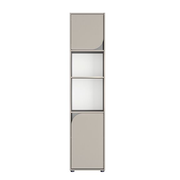 Ritmo Βιβλιοθήκη με 2 Πόρτες 45x40x200εκ. Grege