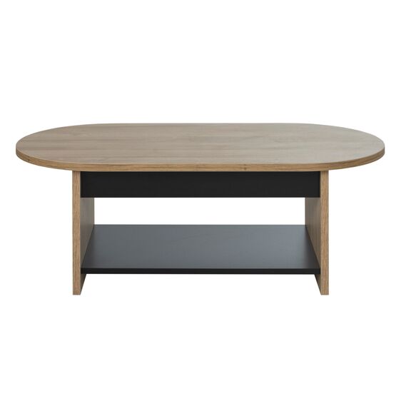 Soho Τραπεζάκι Σαλονιού 110x55x39εκ. Golden oak / Black