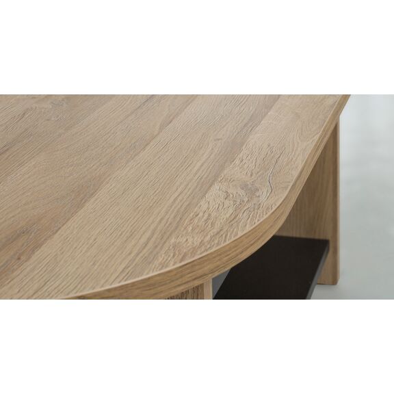 Soho Τραπεζάκι Σαλονιού 110x55x39εκ. Golden oak / Black