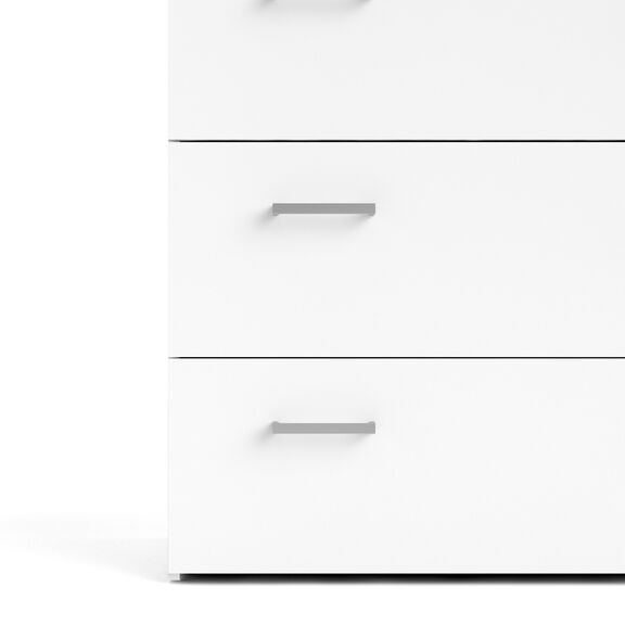 Space Συρταριέρα με 3 Συρτάρια 74,1x35,95x69,9εκ. Λευκό