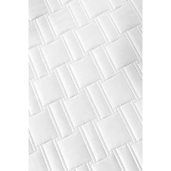 Σετ 3τμχ Κουβερλί Brick White 250x240 guy Laroche  100% Microsatin