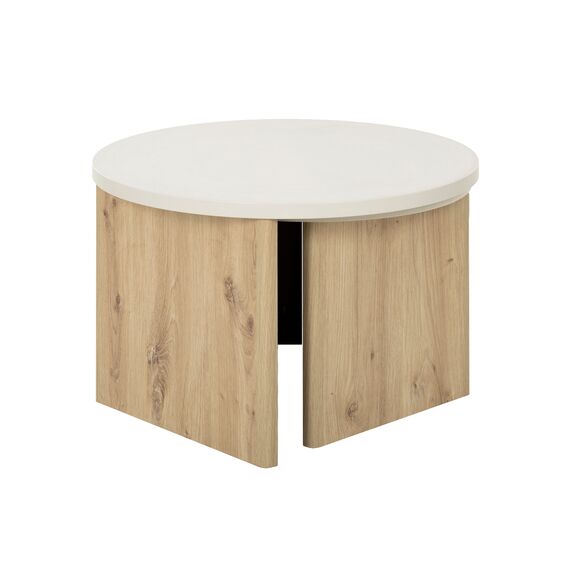Eclypse Τραπεζάκι Σαλονιού 96x60x38/35εκ. Artisan oak / Grege