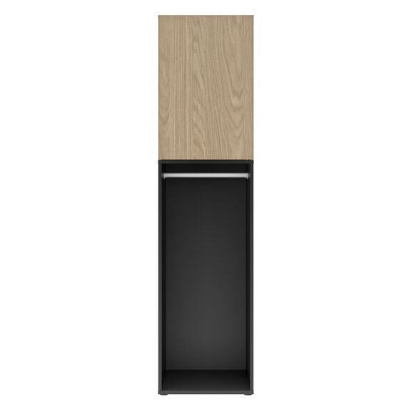 Nael Ντουλάπα με 1 Πόρτα 100x60x200εκ.  Rookwood oak