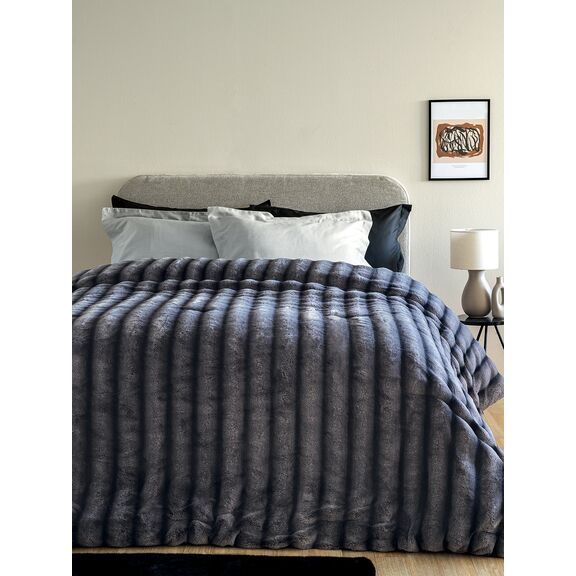 Κουβερτοπάπλωμα Υπέρδιπλο 230x250 Cate Grey