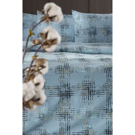Σετ 3τμχ Σεντόνια Mezzo raf Flannel 170x265 guy Laroche  100% Cotton Flannel