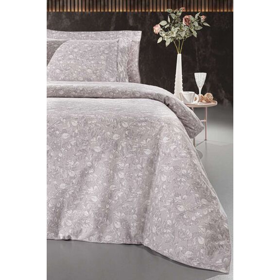 Σετ 4τμχ. Σεντόνια Elodie Melanze Flannel 270x265 guy Laroche  100% Cotton Flannel