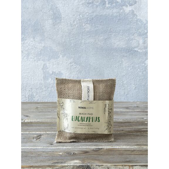 Σαπούνι/σφουγγάρι Απολέπισης 140g Wash pad - Eucalyptus