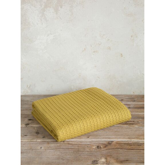 Κουβέρτα Μονή 160x240 Habit - Gold Brown