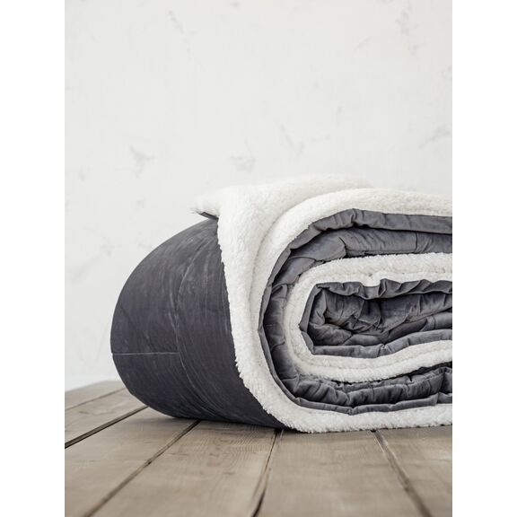 Κουβέρτα/πάπλωμα Υπέρδιπλο 220x240 - Nuan Dark Gray