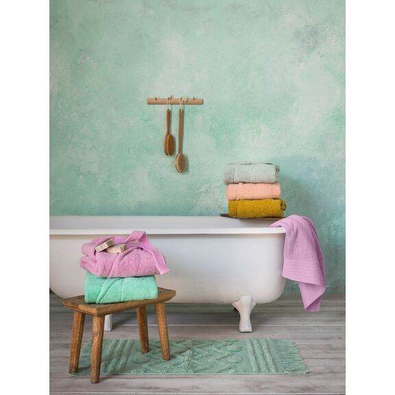 Μπουρνούζι Asana - Large - Light Gray