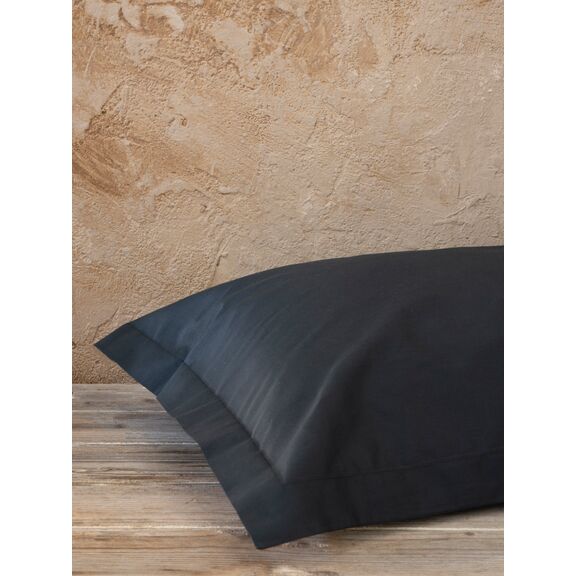 Μαξιλαροθήκες Oxford Superior Satin - Black