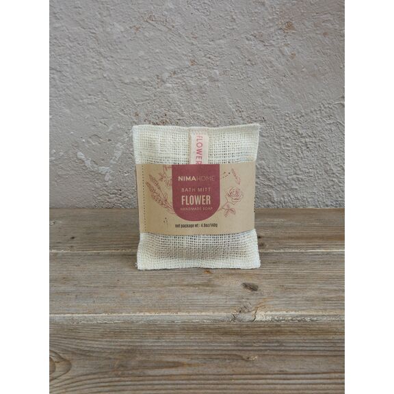 Σαπούνι/σφουγγάρι Απολέπισης 140g Wash pad - Flower