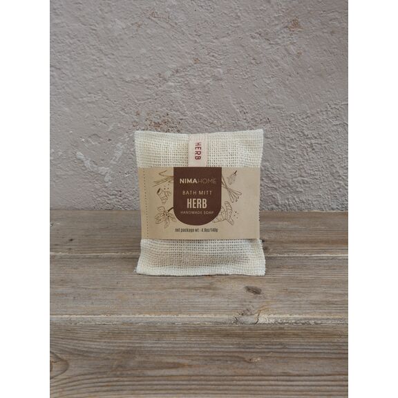 Σαπούνι/σφουγγάρι Απολέπισης 140g Wash pad - Herb