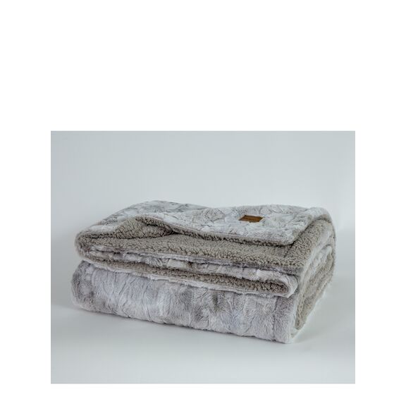 Κουβέρτα Υπέρδιπλη 220x240 - Cloud Light Gray