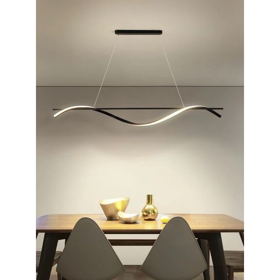 Se led 100 Ondas Pendant Black 23w 3cct 2 Years Warranty